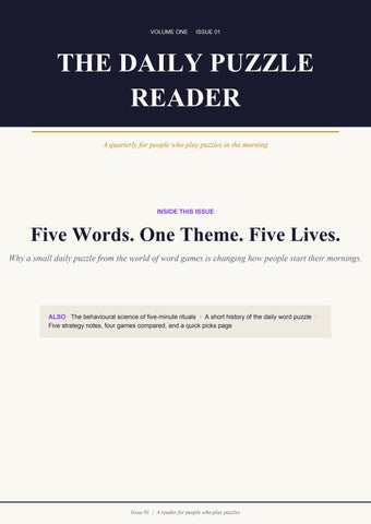 Hang Five: The Daily Themed Word Puzzle Player Guide