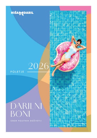 KATALOG IZBOR POLETNIH DOŽIVETIJ 2026 HIŠA DARIL