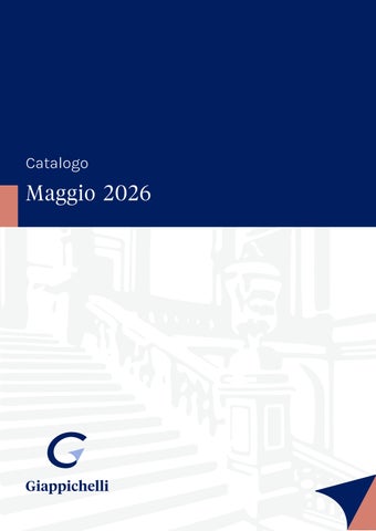 Catalogo Giappichelli Maggio 2026
