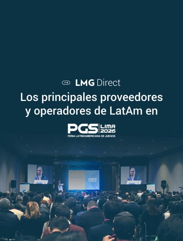 Los principales proveedores y operadores de LatAm presentes en Perú Gaming Show 2026