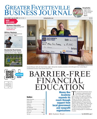 Greater Fayetteville Business Journal - June 5, 2026 issue