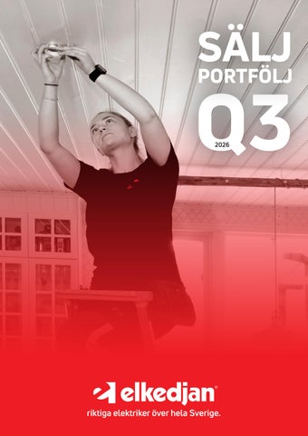 Elkedjan Säljportfölj Q3 2026