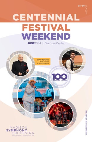 June 2026 Centennial Festival Weekend Program Book