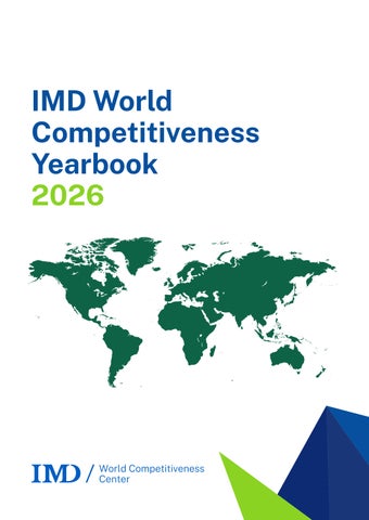 IMD World Competitiveness Yearbook 2026