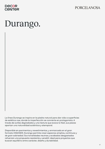PORCELANOSA MARCA EXCLUSIVA 软装 CENTER 第 17 页
