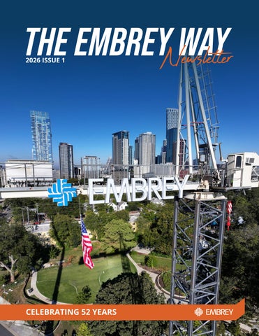 The EMBREY Way Newsletter | 2026 Issue 1
