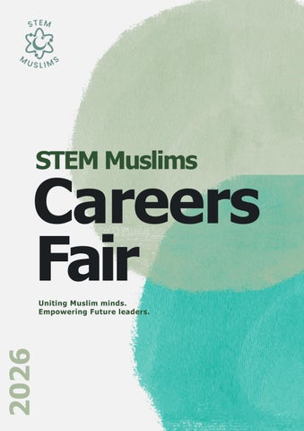 STEM Muslims Careers Fair 2026