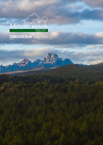 Mount Kenya Trust Strategic Plan 2026-2030