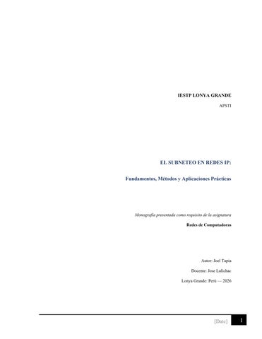 Monografia_Subneteo