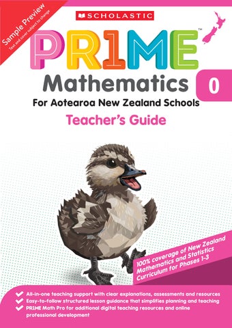PR1ME Mathematics – Year 0 Teacher's Guide