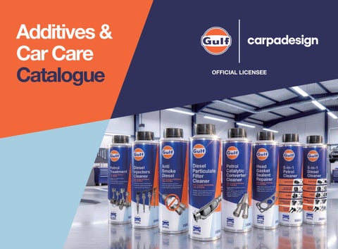Gulf Additives and Car Care Catalogue