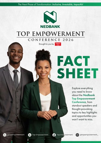Nedbank Top Empowerment Conference Factsheet 2026