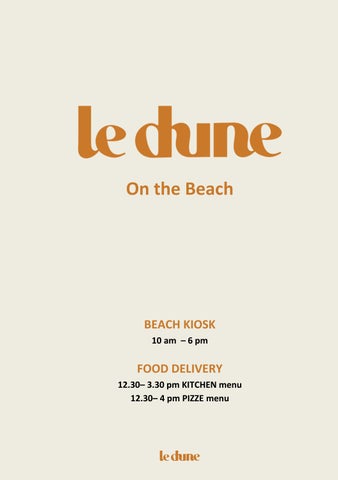 LE DUNE BEACH