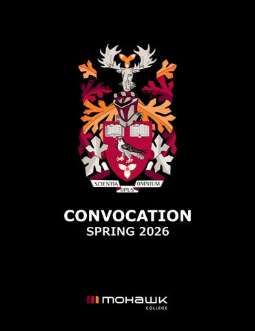 Mohawk College Spring 2026 Graduates