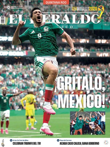 El Heraldo Quintana Roo. Edición impresa del 12 de junio de 2026
