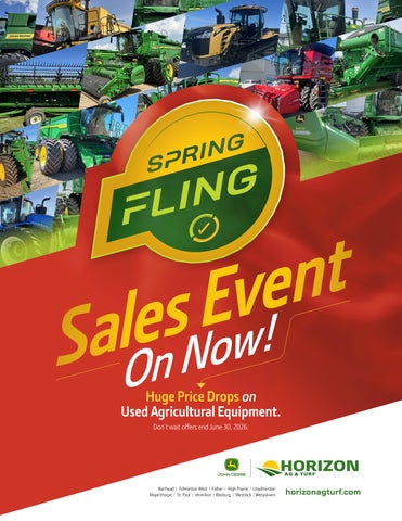 Horizon Ag & Turf Spring Fling Used Equipment Sales Event