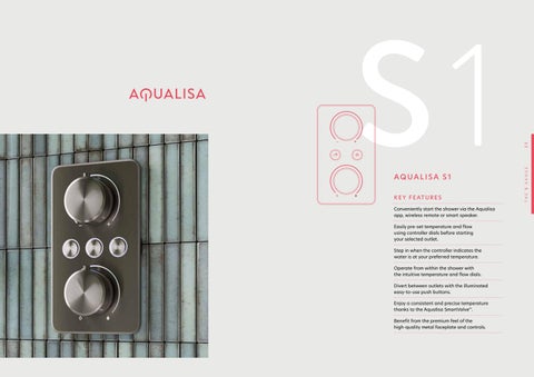 Aqualisa S 家具系列 手册 第 13 页