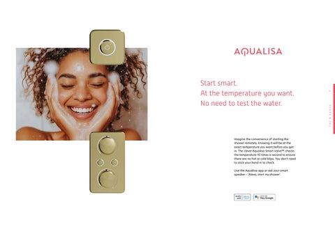 Aqualisa S 家具系列 手册 第 4 页