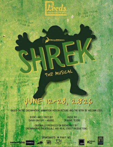 Shrek The Musical Digital Program