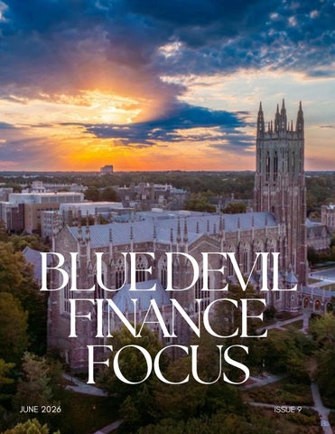 Blue Devil Finance Focus June 2026