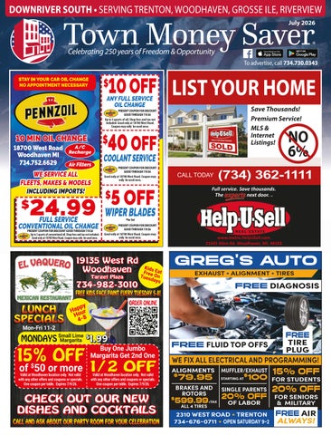 Trenton-Grosse Ile Town Money Saver | June 2026