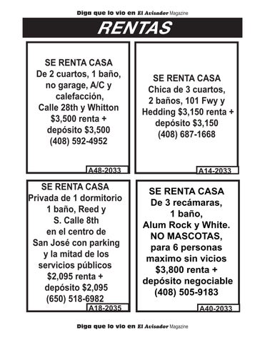 RENTAS #2032