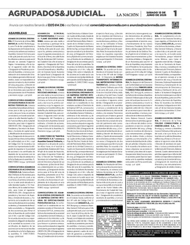 SUPLEMENTO - AGRUPADOS - EDICIÓN 11.279