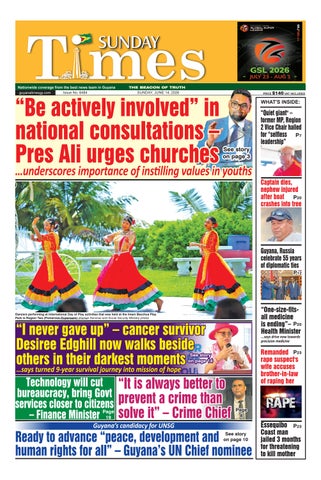 Guyana Times - Sunday, June 14, 2026