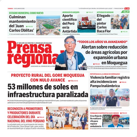 La Prensa Regional – Domingo 14 de junio de 2026