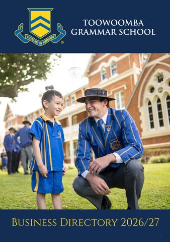 Toowoomba Grammar School Business Directory 2026/27