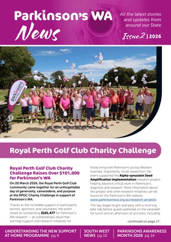 Parkinson’s WA Newsletter – Issue 2 2026