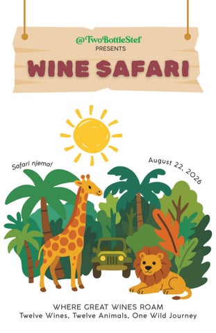 TBS Presents: Wine Safari