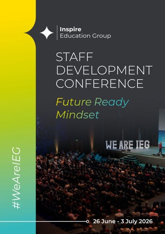 IEG Staff Development Conference Programme 2026