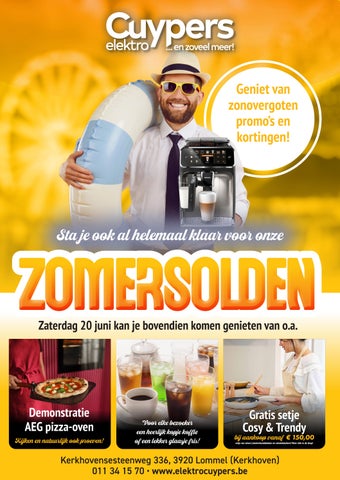 Cuypers folder zomersolden