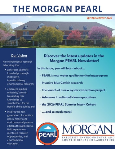 Spring/Summer 2026 PEARL Newsletter