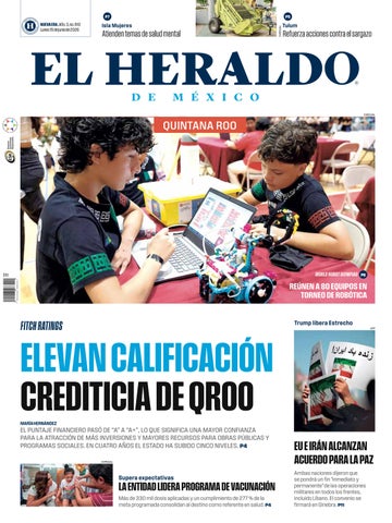 El Heraldo Quintana Roo del 15 de junio del 2026