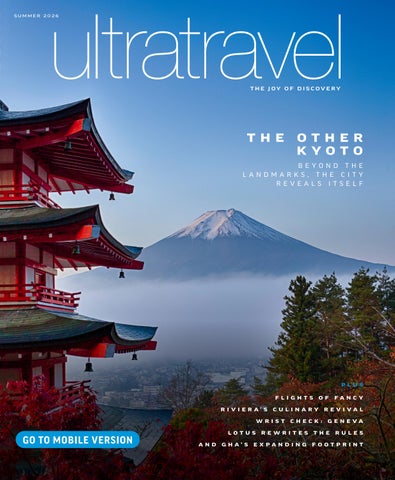 SUMMER  2026 Ultratravel