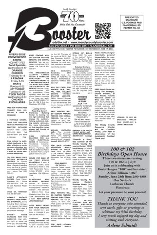 THIS WEEKS 06-17-2026  MOODY COUNTY BOOSTER