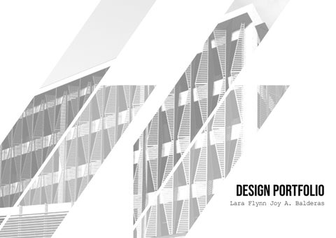Balderas_DESIGN PORTFOLIO