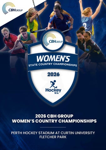 2026 CBH Group Women's Country Championships Tournament Program