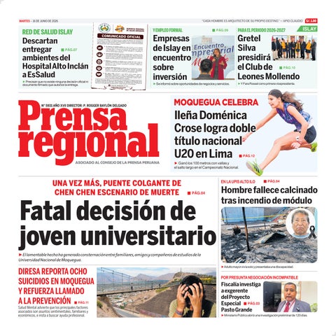 La Prensa Regional – Martes 16 de junio de 2026