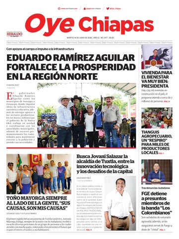 Oye Chiapas 16 Junio 2026