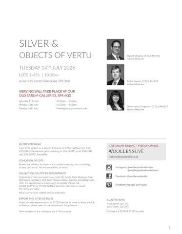 Silver × Objects of Vertu | 14th July 第 3 页