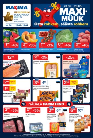 Maxima kliendileht 23.-29.06