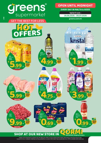 Greens Supermarket - June L186