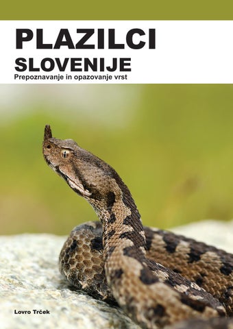 Brošura o plazilcih Slovenije