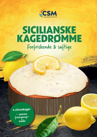 CSM Sicilianske Citrondrømme
