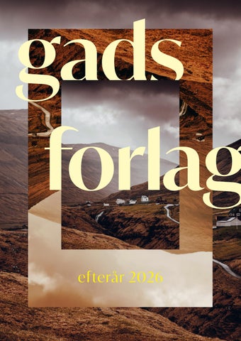 Gads Forlags efterårsprogram 2026