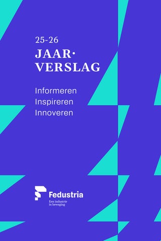 Jaarverslag Fedustria 2025-2026