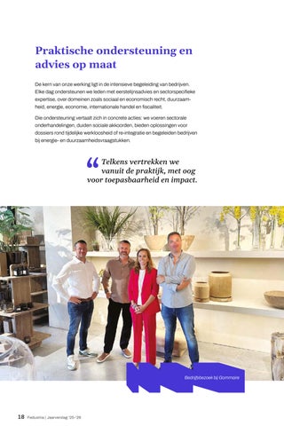 Jaarverslag Fedustria 2025-2026 第 20 页